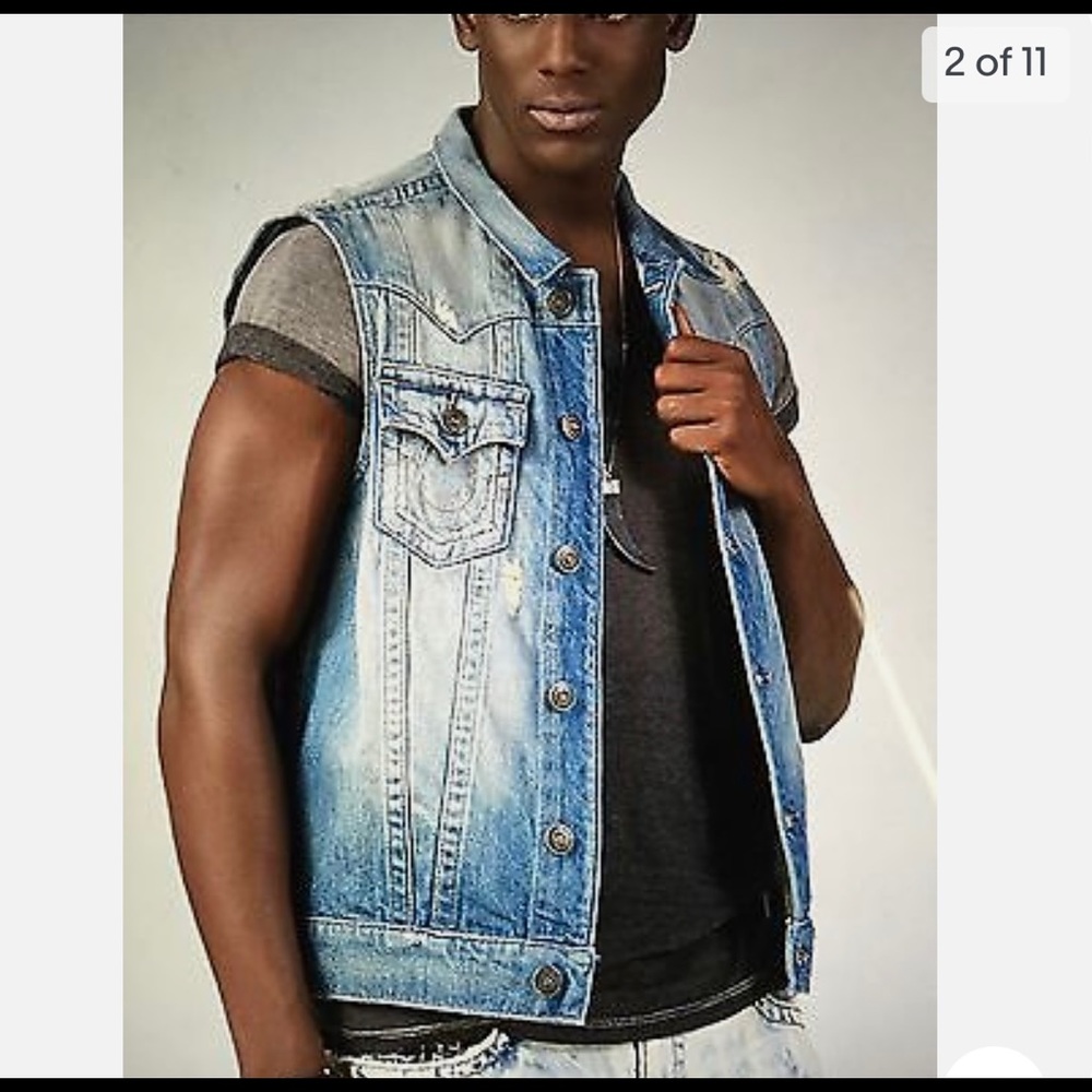 True Religion Sleeveless Vest
